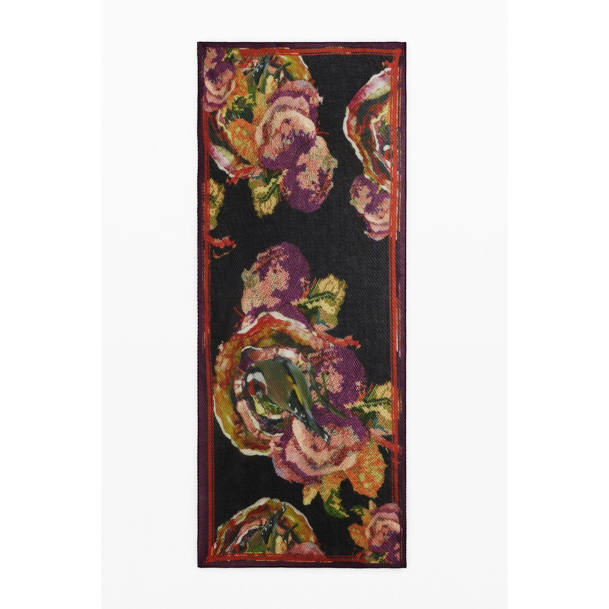 Foulard conçu par Mr. Christian Lacroix rose, DESIGUAL