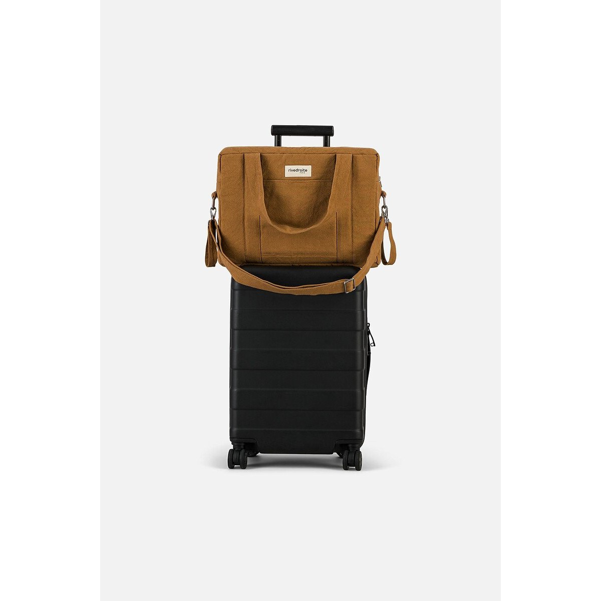 Sac à langer en toile DARCY camel, RIVEDROITE