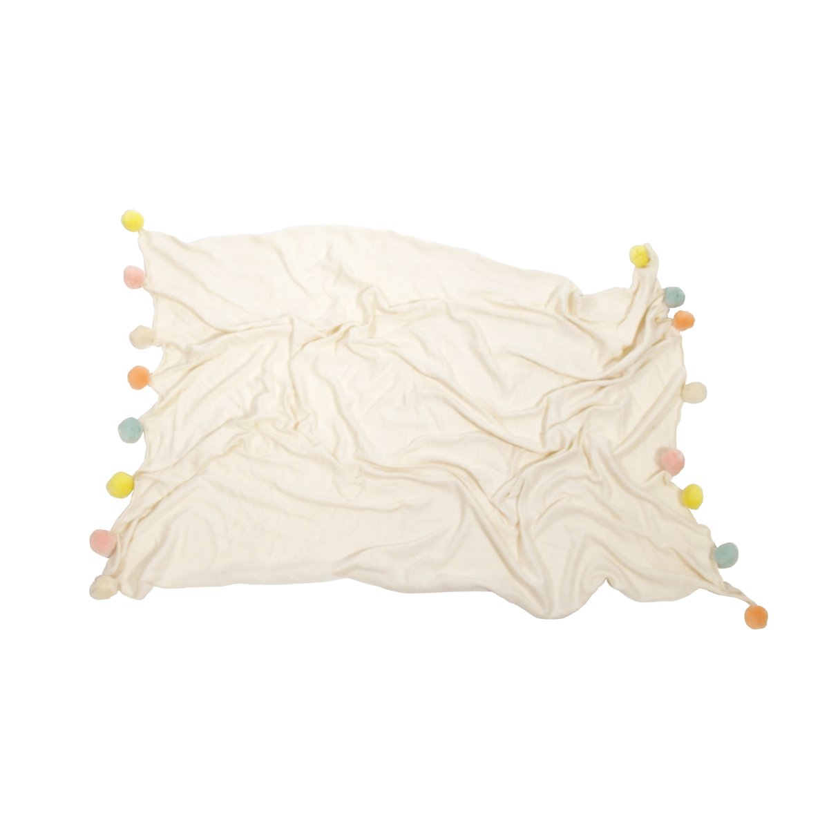 Couverture bébé coton, COLORED SUN beige, HAPPY DECOR KIDS