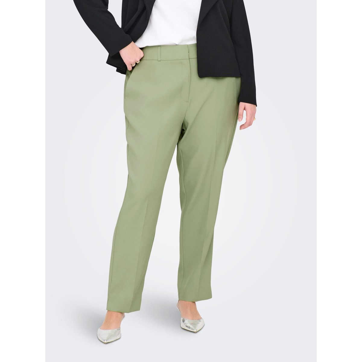 Pantalon desert sage, ONLY CARMAKOMA