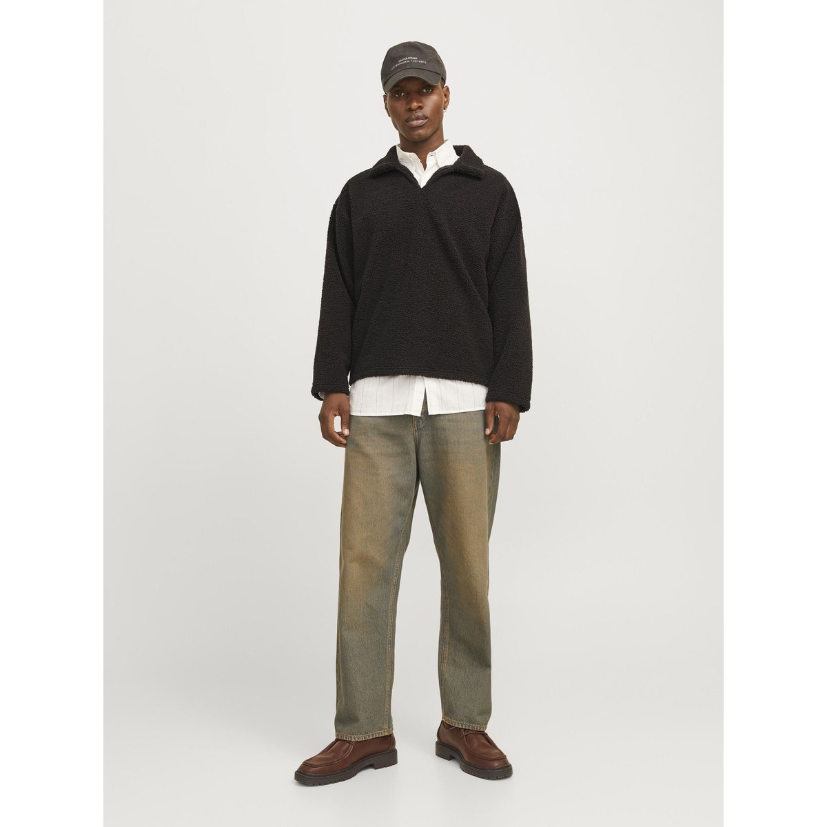 Sweat-Shirt En Polaire chocolate torte, JACK & JONES