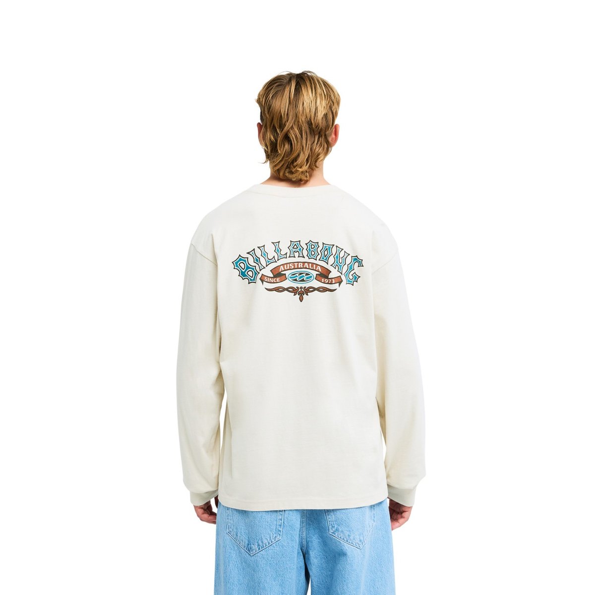 T shirt manches longues HERITAGE OG beige oatmeal, BILLABONG