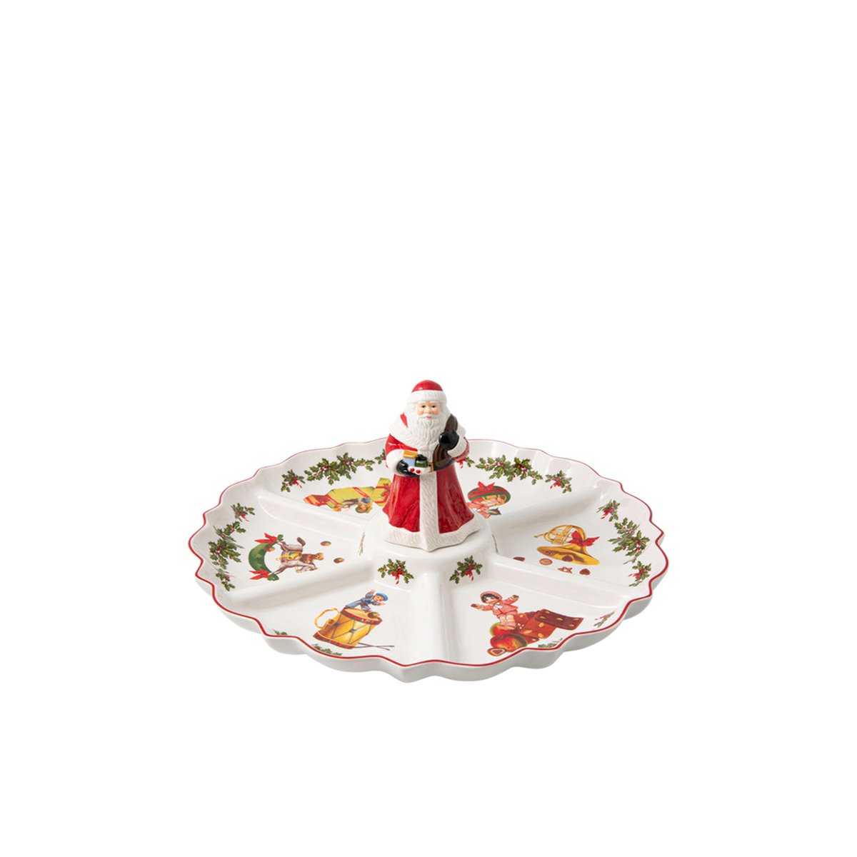 Assiette À Compartiments Nostalgie TOY'S FANTASY rouge, VILLEROY & BOCH