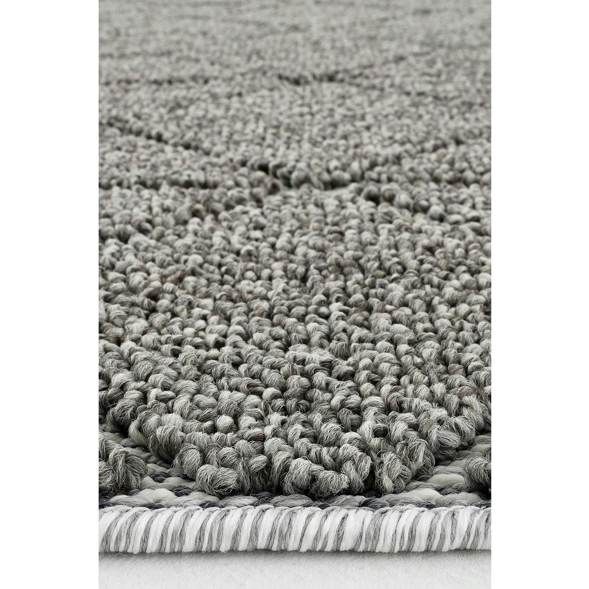 Tapis décoratif à motifs 120x180 ISTANBUL gris (cubes), PIER IMPORT