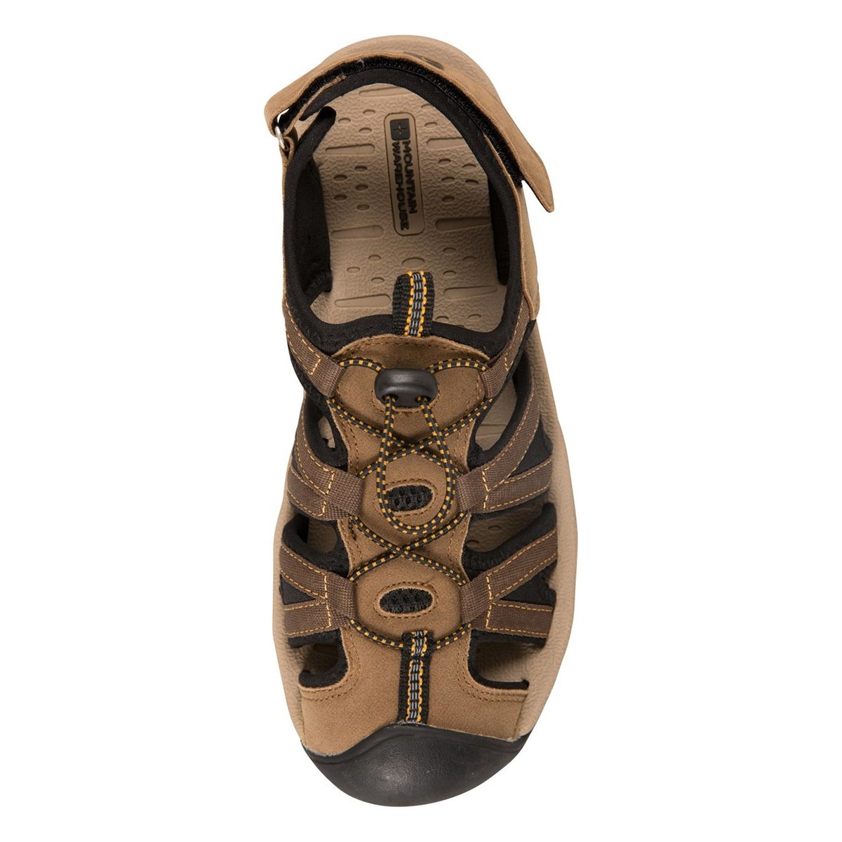 Sandales à scratch et bout fermé BAY REEF marron, MOUNTAIN WAREHOUSE