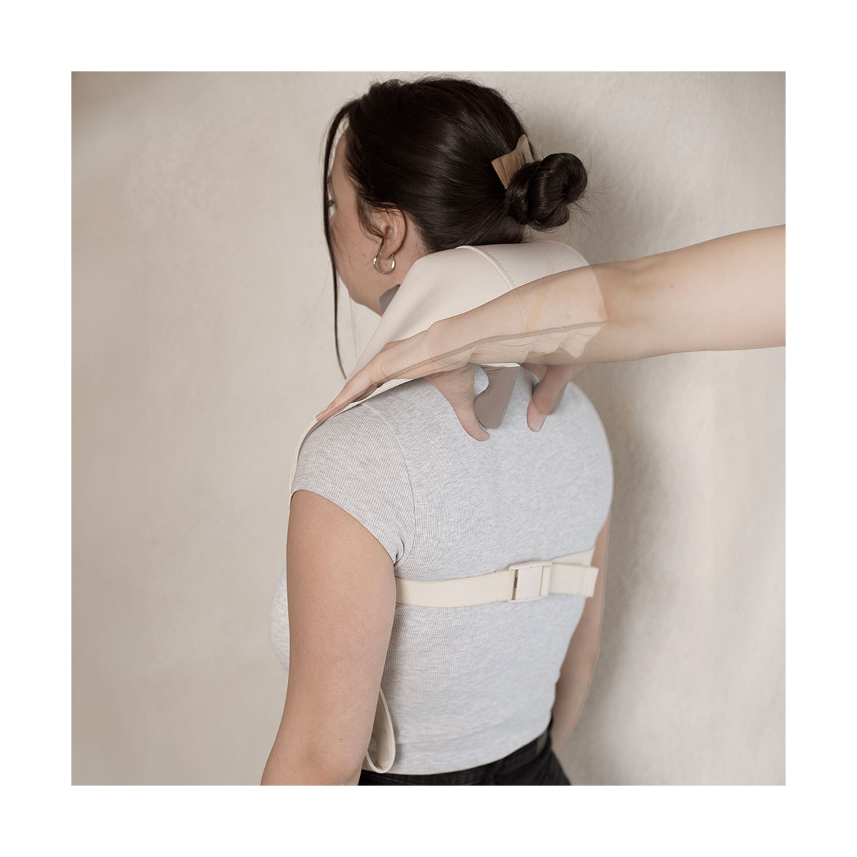Masseur shiatsu cou et cervicales couleur unique, LIVOO