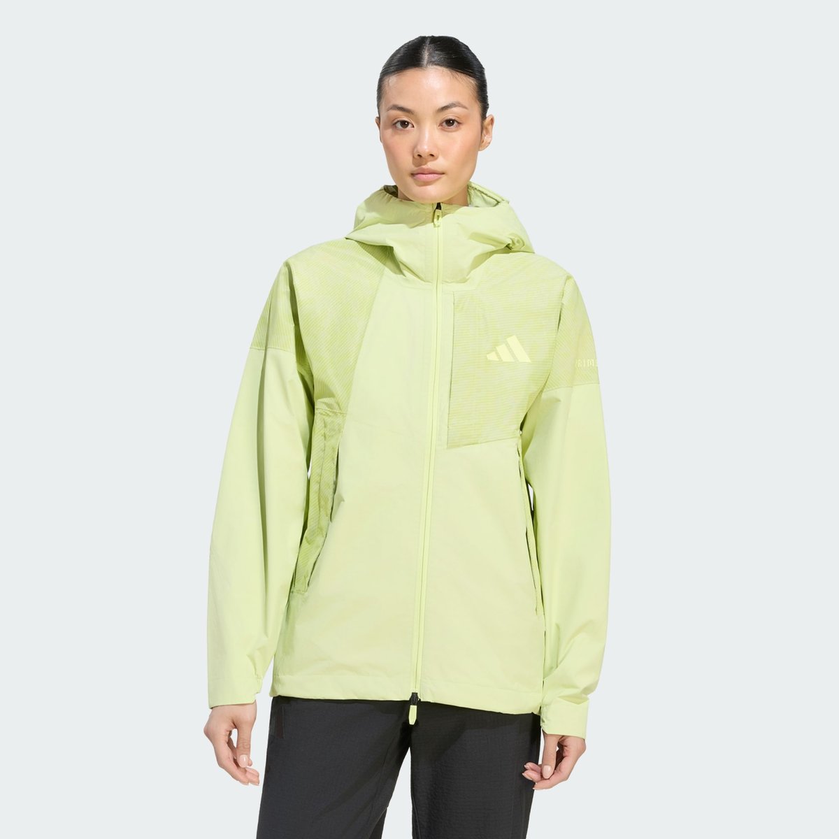 Veste Terrex Xperior 2.5 Layer Hybrid Primeknit Climaproof Veste Terrex Xperior 2.5 Layer Hybrid Primeknit Climaproof semi frozen lemon, adidas Performance