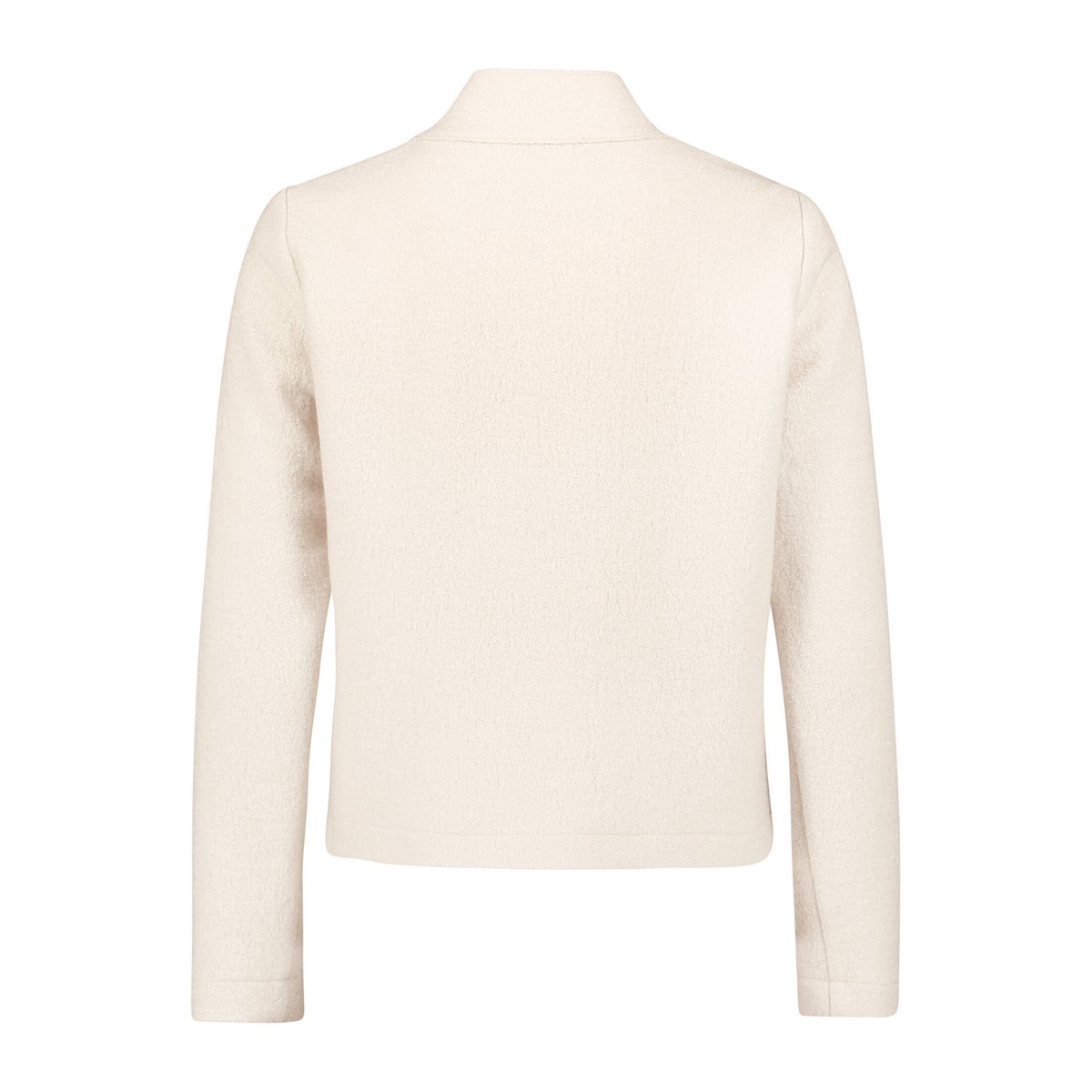 Blazer court à col droit silky beige, BETTY BARCLAY