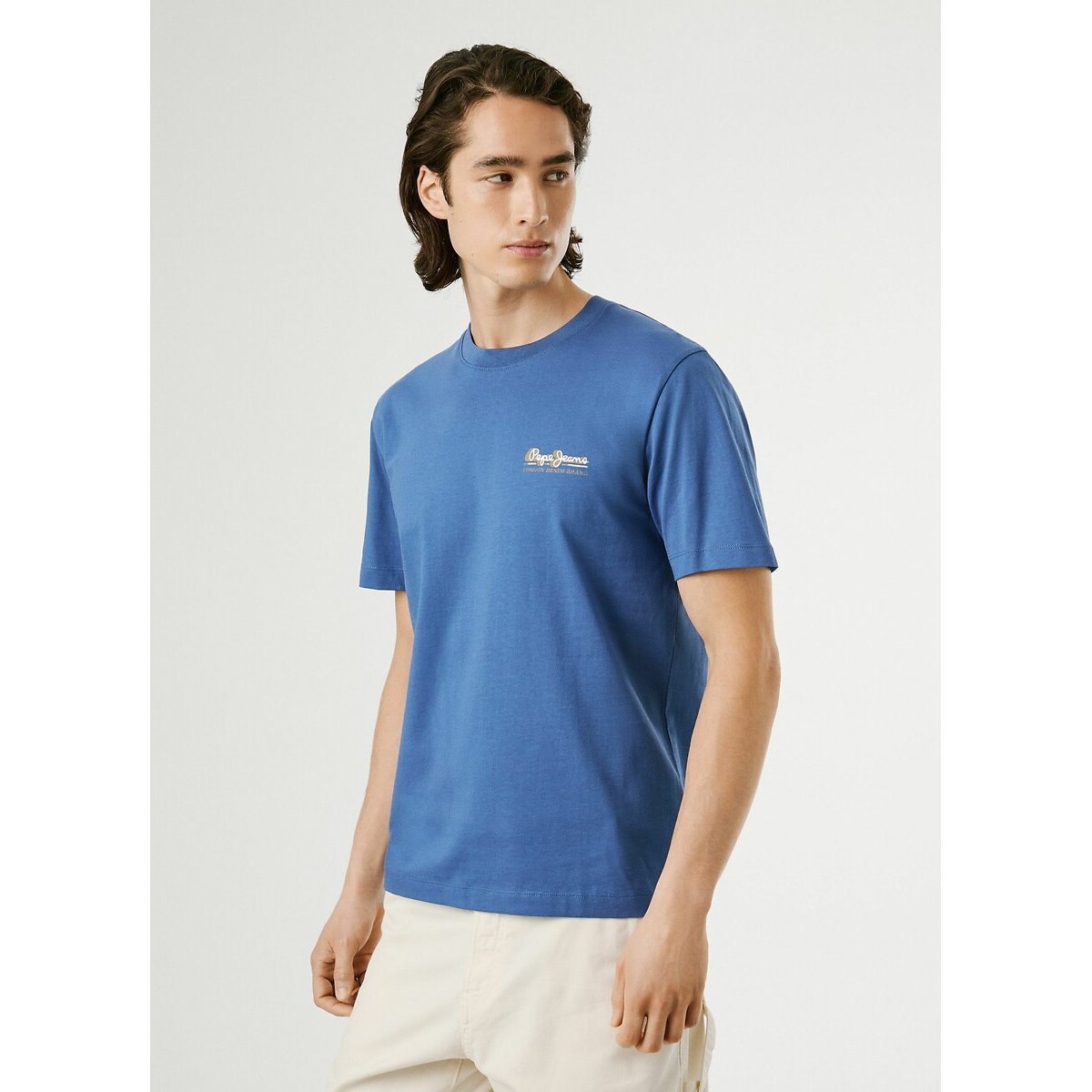 T-shirt à manches courtes Milon bleu, PEPE JEANS