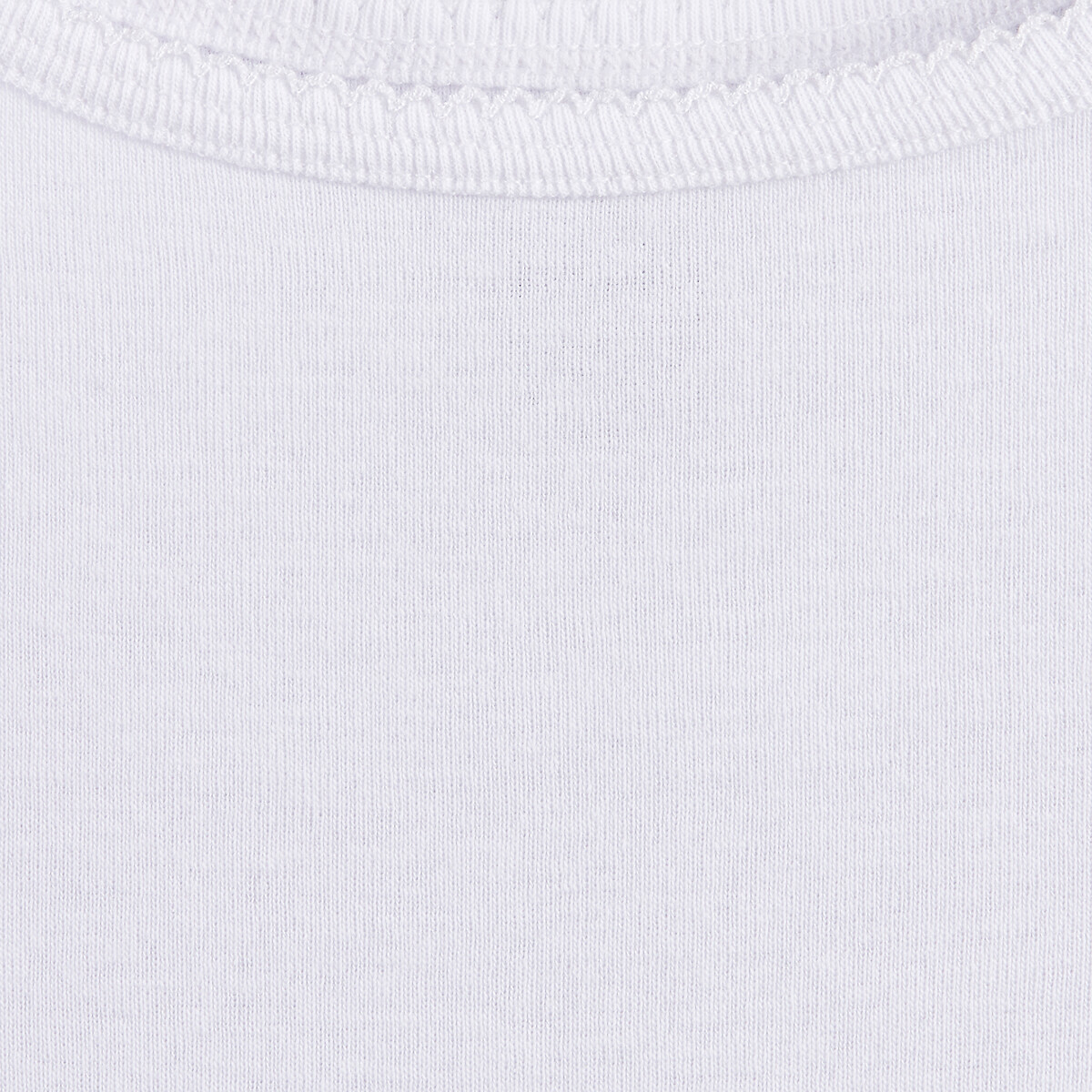 Lot de 3 débardeurs à fines bretelles blanc + blanc + blanc, LA REDOUTE COLLECTIONS