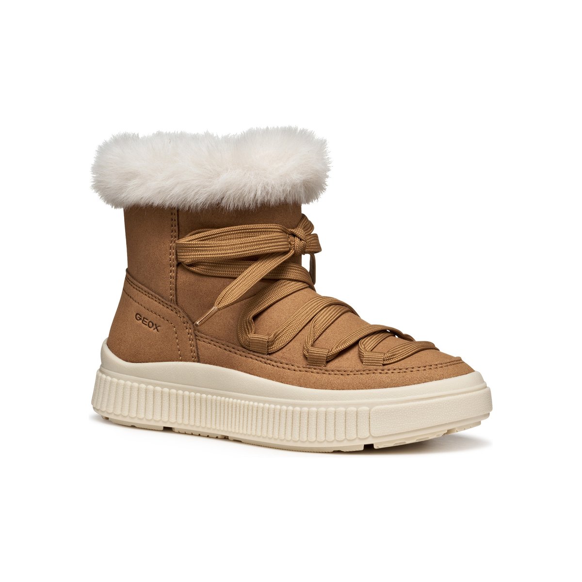 Bottines J LAQUINNY cognac, GEOX