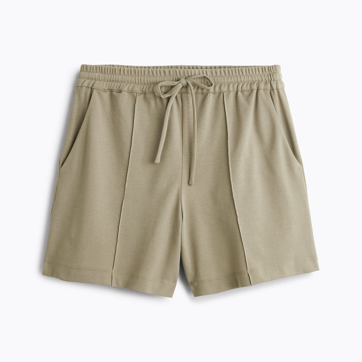 Short en coton BERTILLE kaki, LAURENCE TAVERNIER
