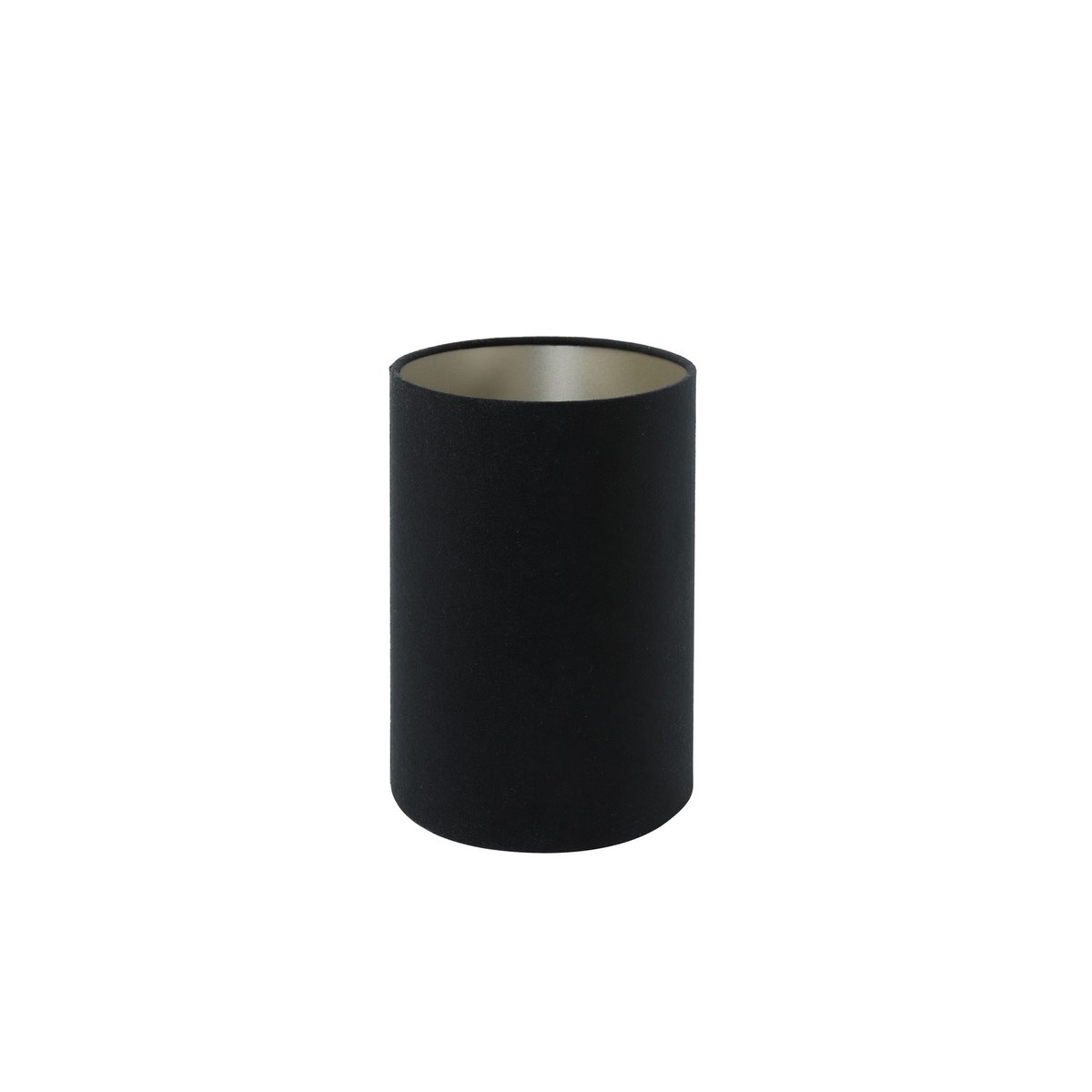 Abat-Jour Velours VELOURS noir, LIGHT & LIVING 