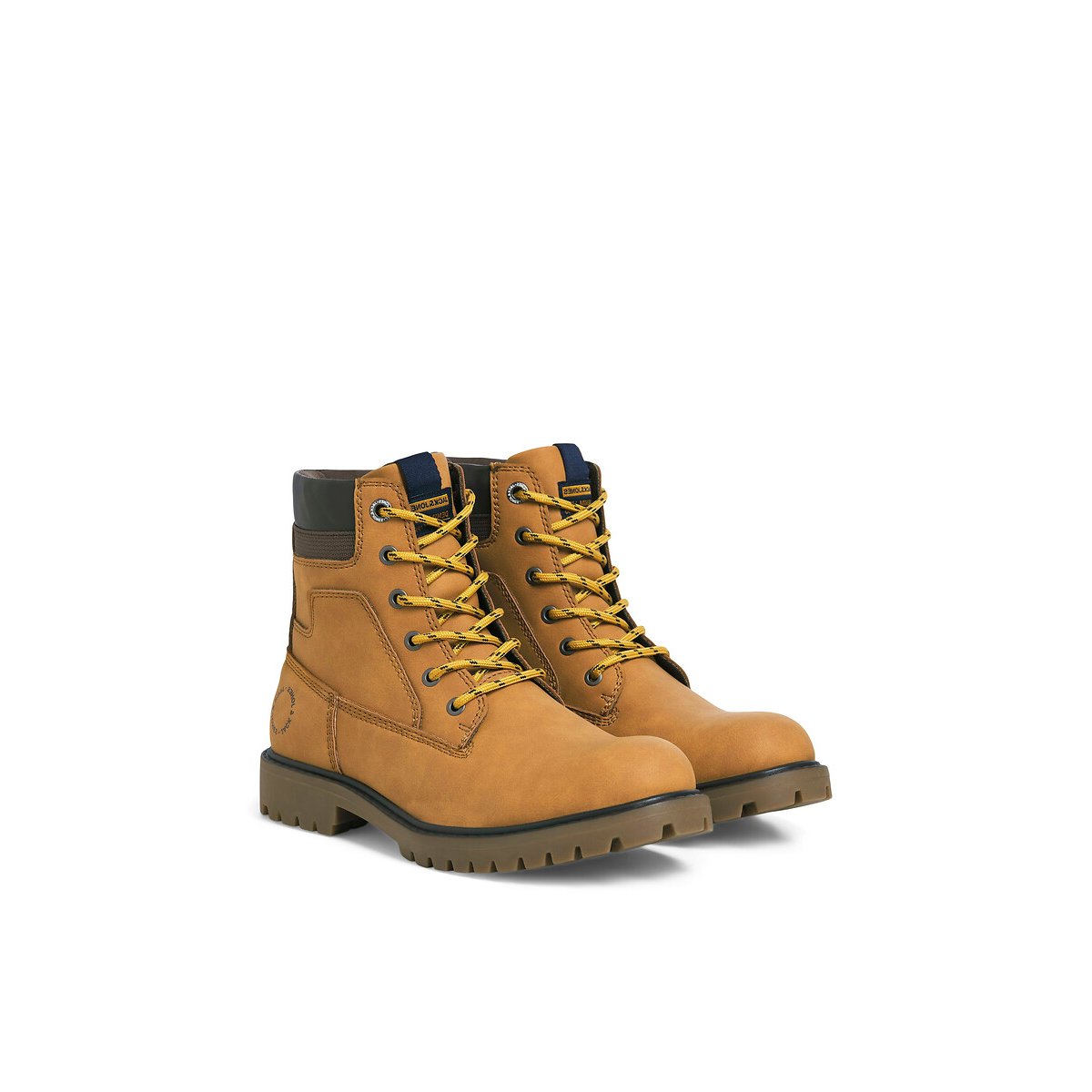 Finius Lace-Up Ankle Boots honey, JACK & JONES