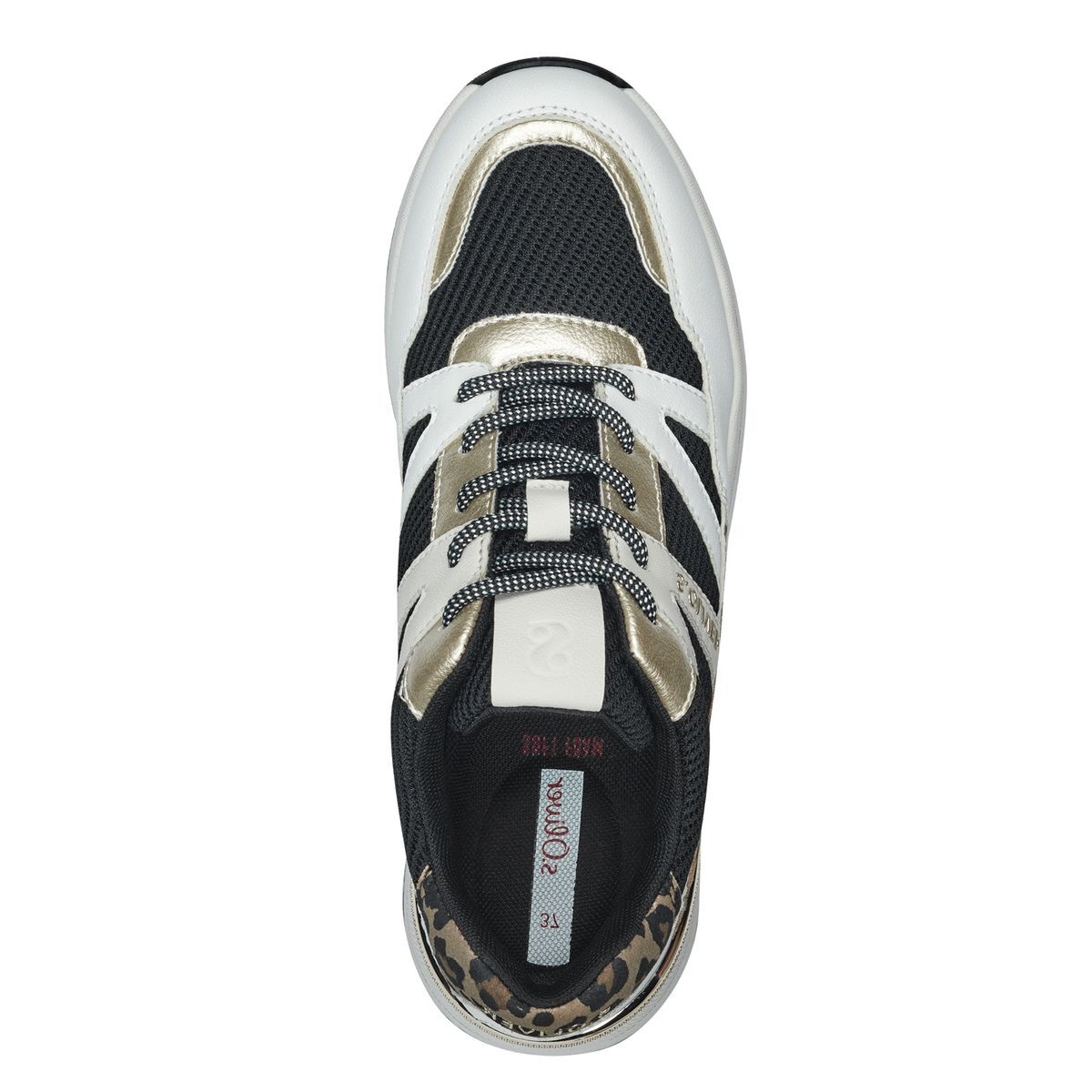 Basket femme blanc nappa, S.OLIVER