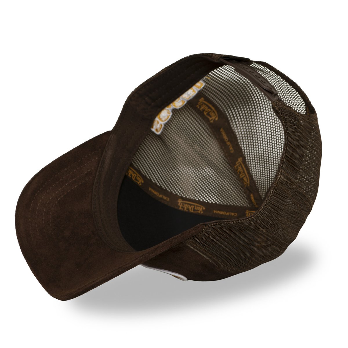 Casquette Trucker FUR marron/moutarde/violet, VON DUTCH