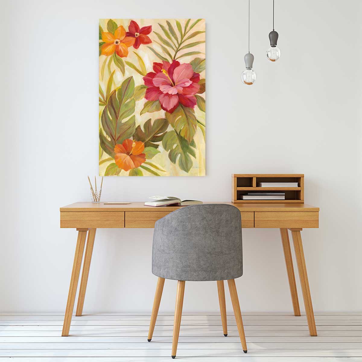 Tableau Fleurs corail tableau alu dibond, HEXOA