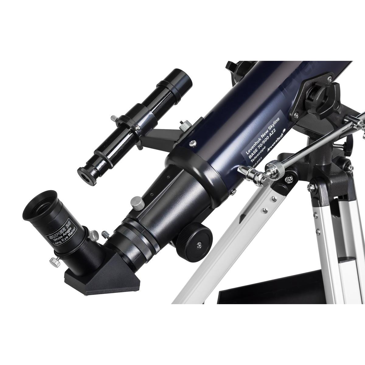 Télescope New Skyline BASE 70/500 AZ2 couleur unique, LEVENHUK