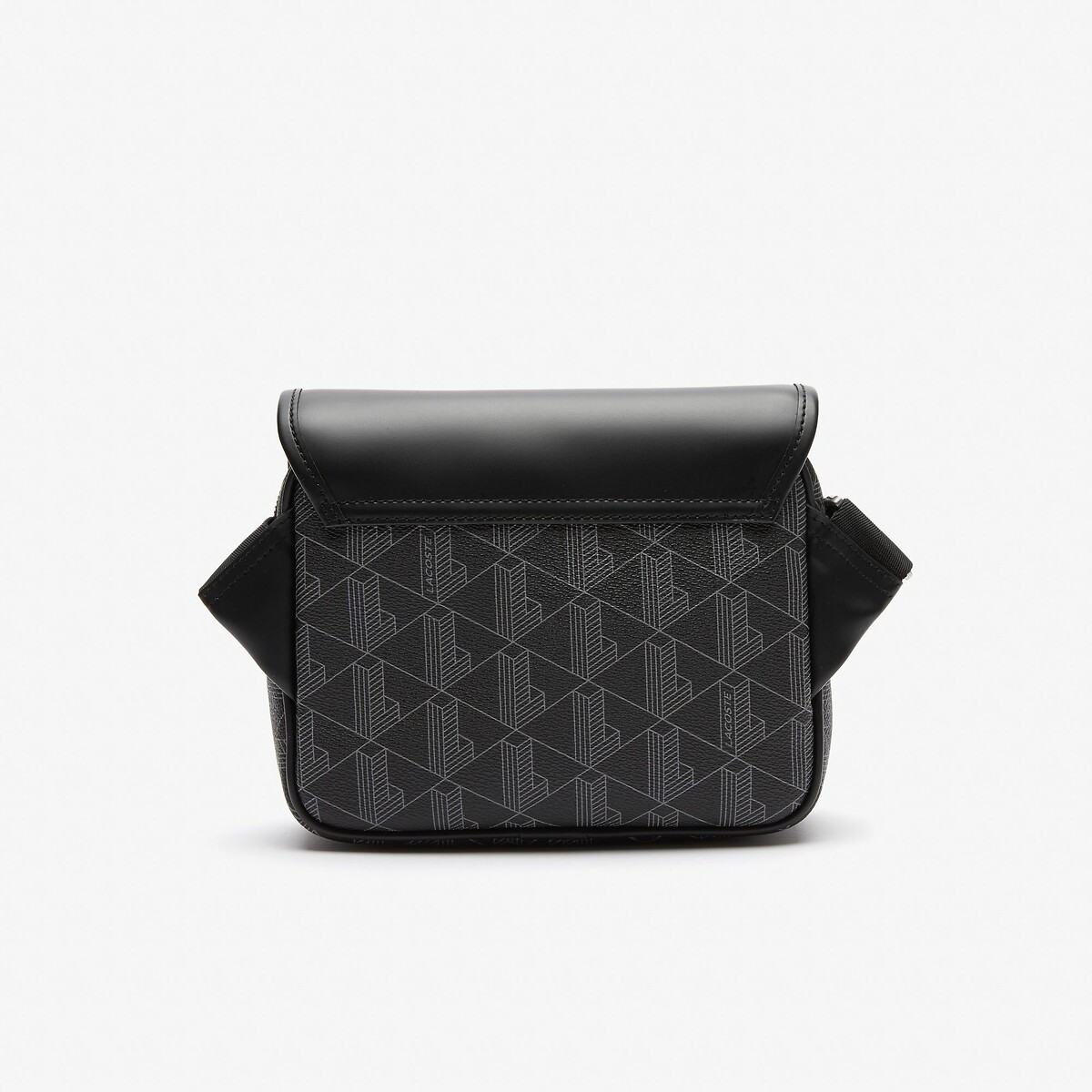 The Blend Zip-Up Messenger Bag black, LACOSTE