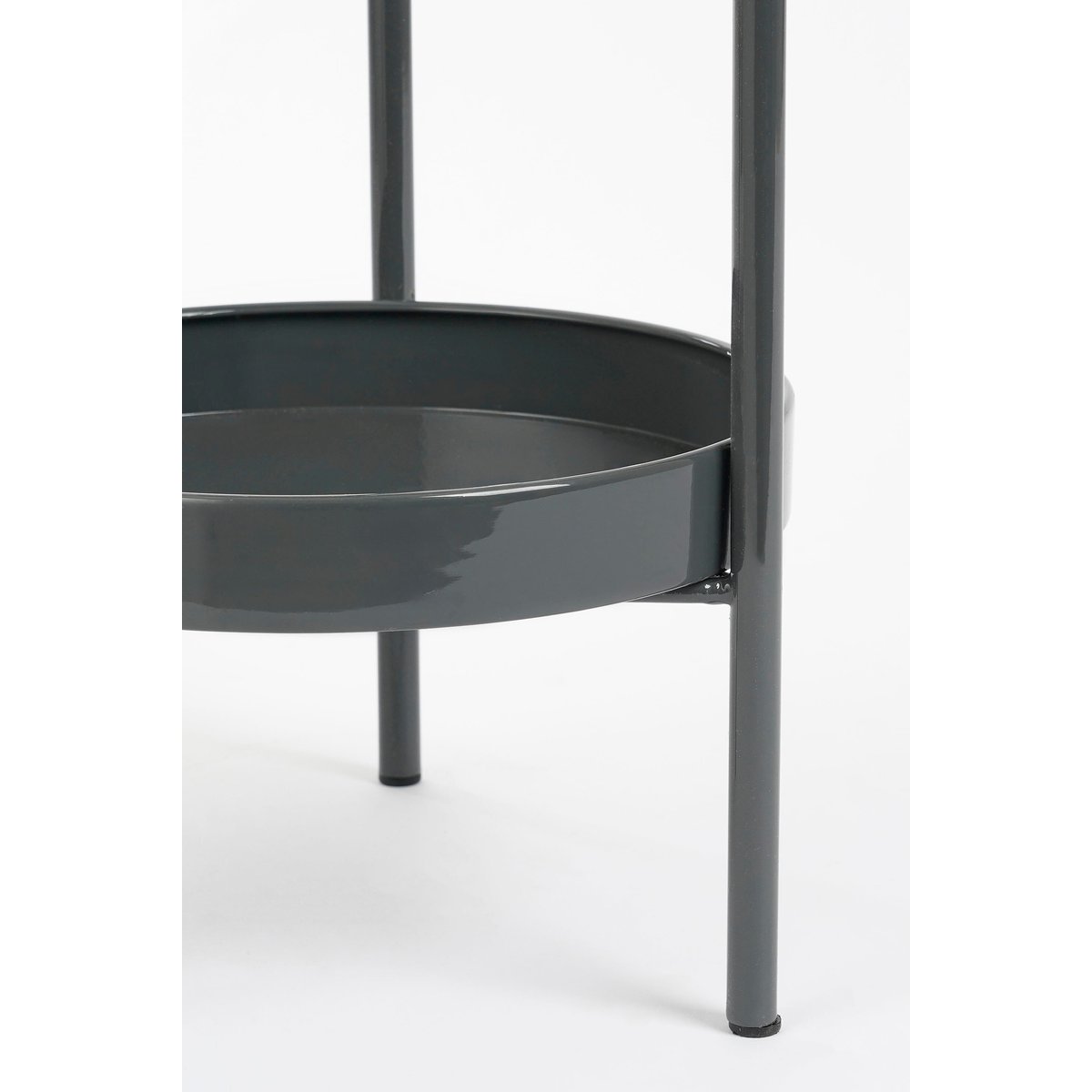 Cache-pot sur support COLYN noir, MICA DECORATIONS