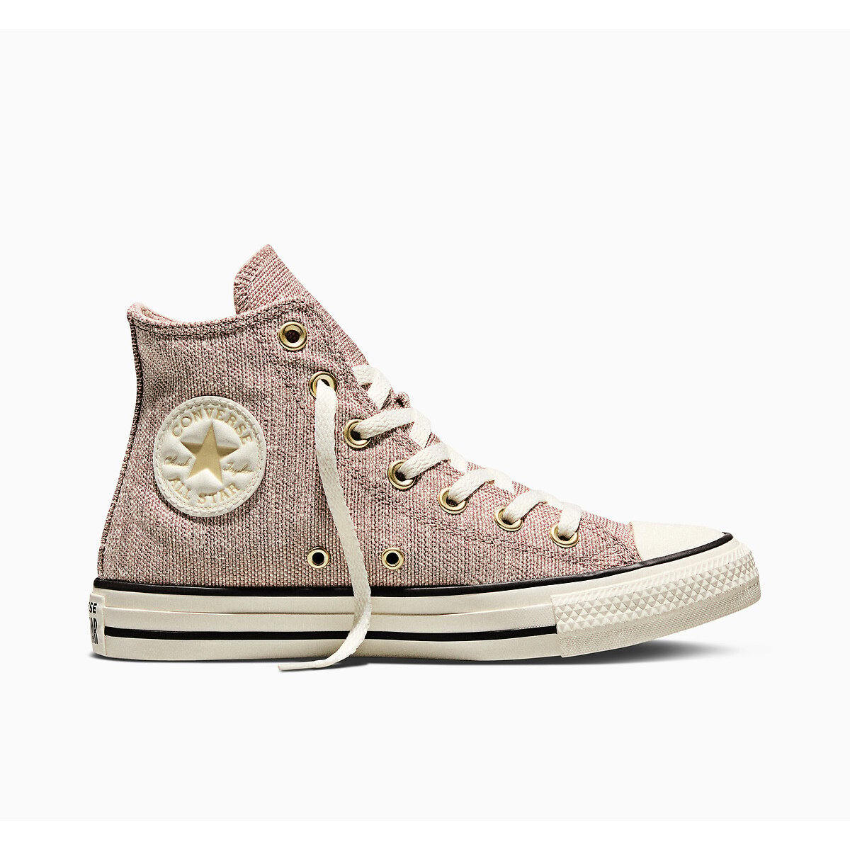 Baskets CHUCK TAYLOR ALL STAR SHINY HEATHERED CANVAS bois de rose, CONVERSE
