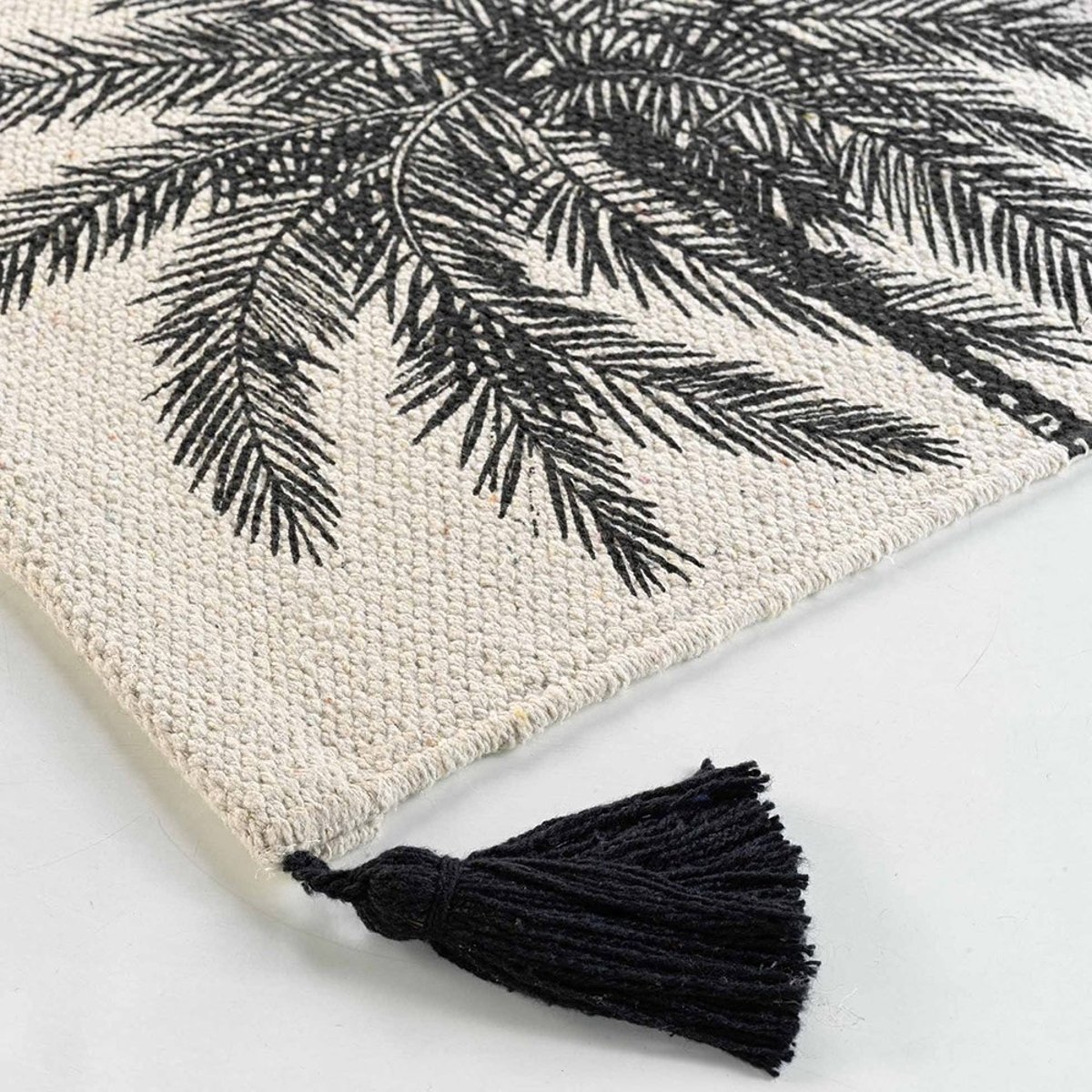Tapis pompons 60x90 Kenya Lodge beige, DECORATIE