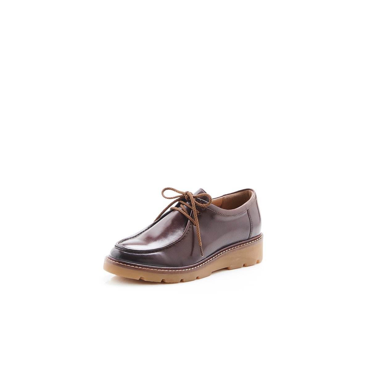 Derbies crantés Amortyl marron, DAMART