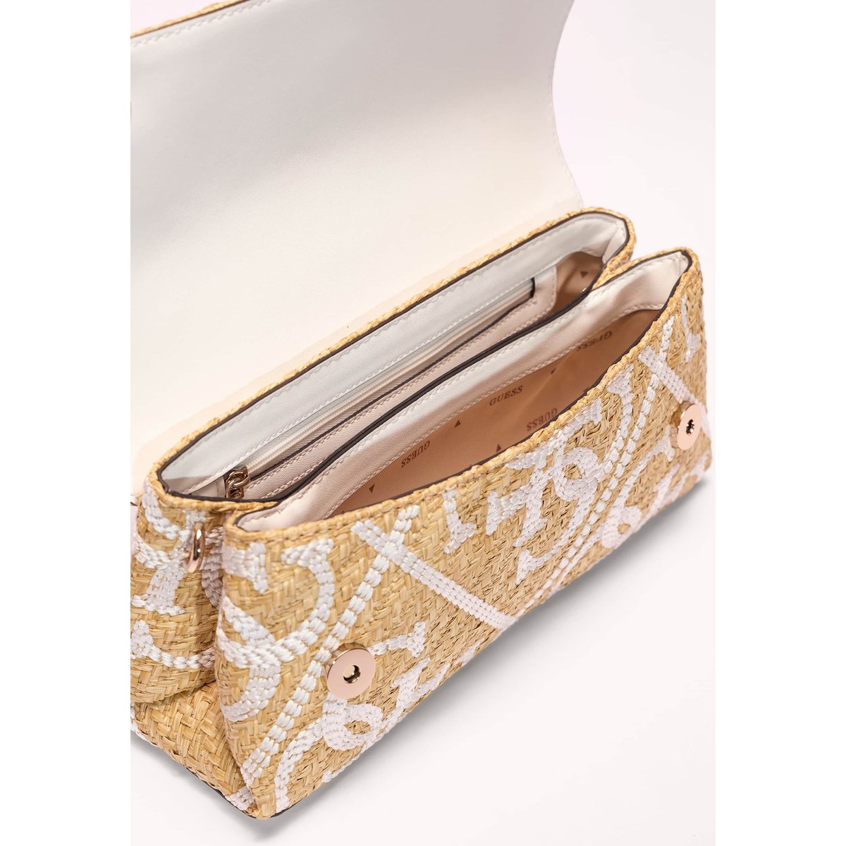 Mini Sac Kirsten blanc, GUESS