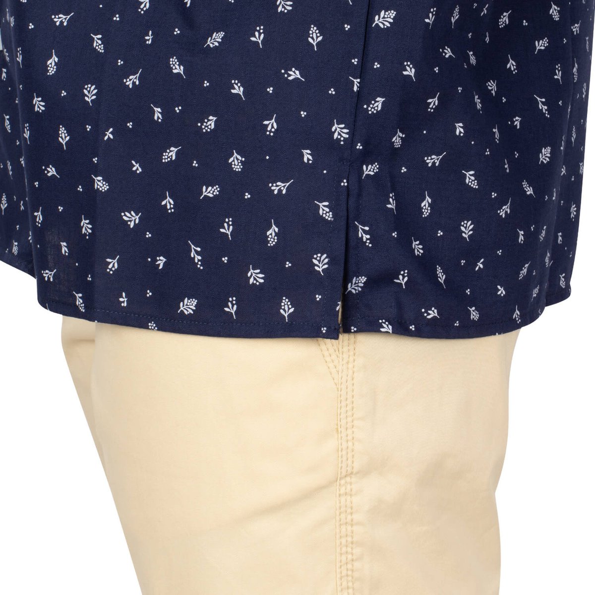 Chemise imprimée navy, SHILTON