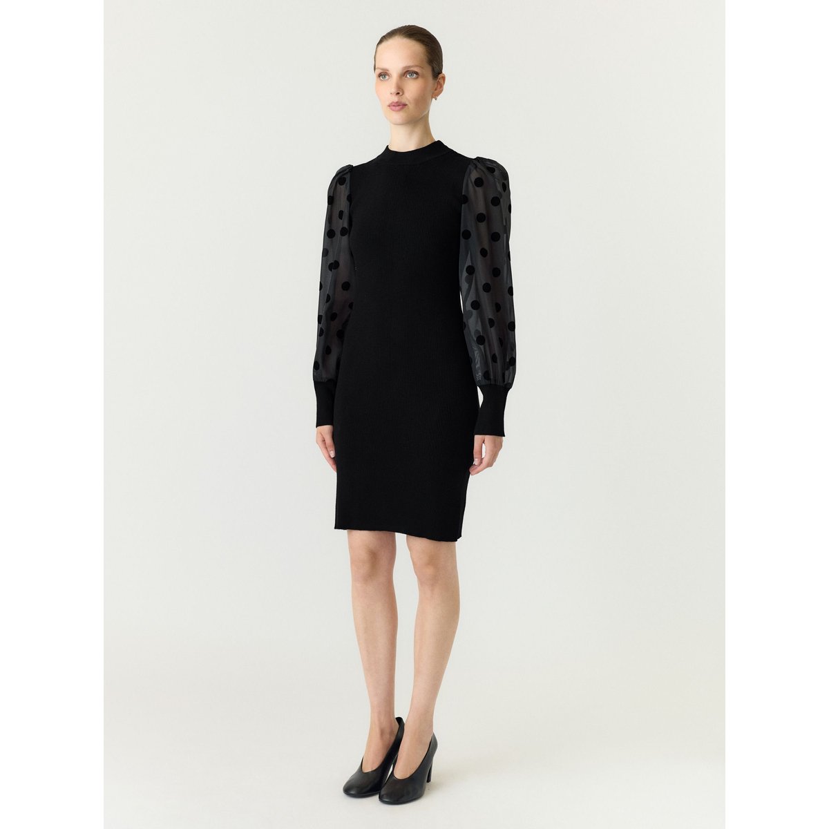 Robe En Maille noir - black, YAS