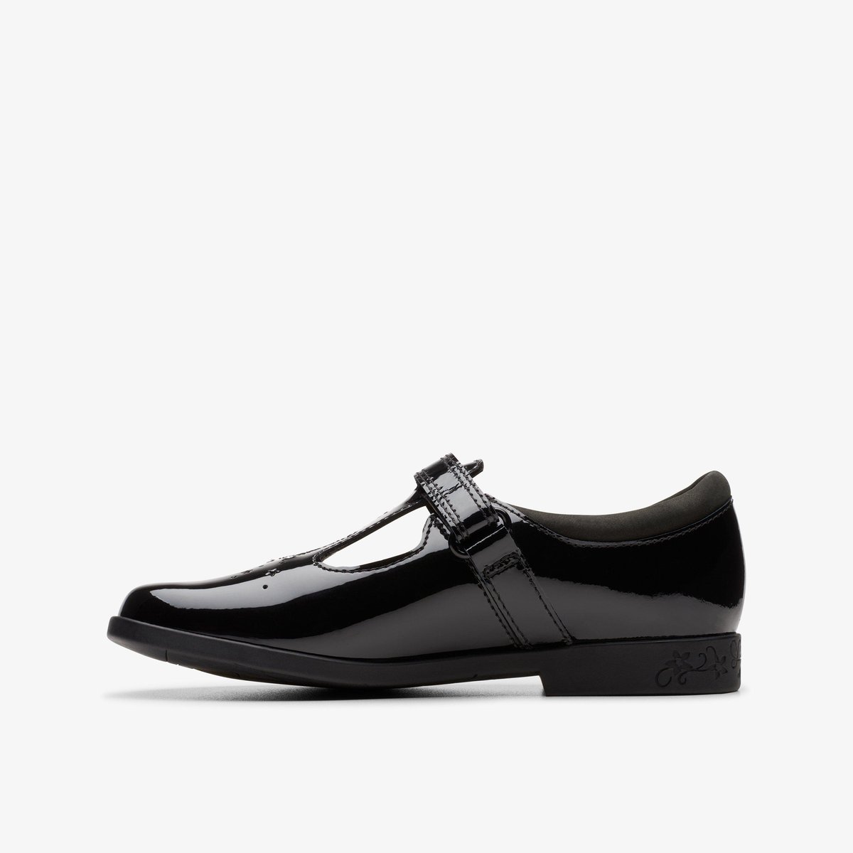 Derbies Brevet Coupe Large LOCK SHINE K noir, CLARKS