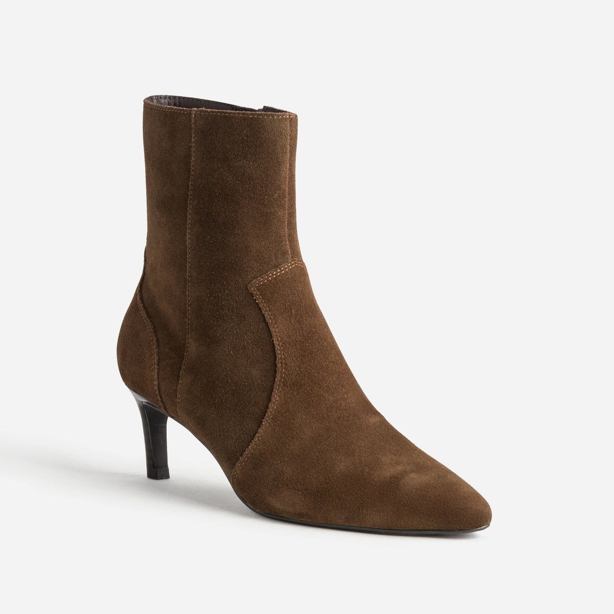 Boots À Talon en cuir NINE cognac, ERAM