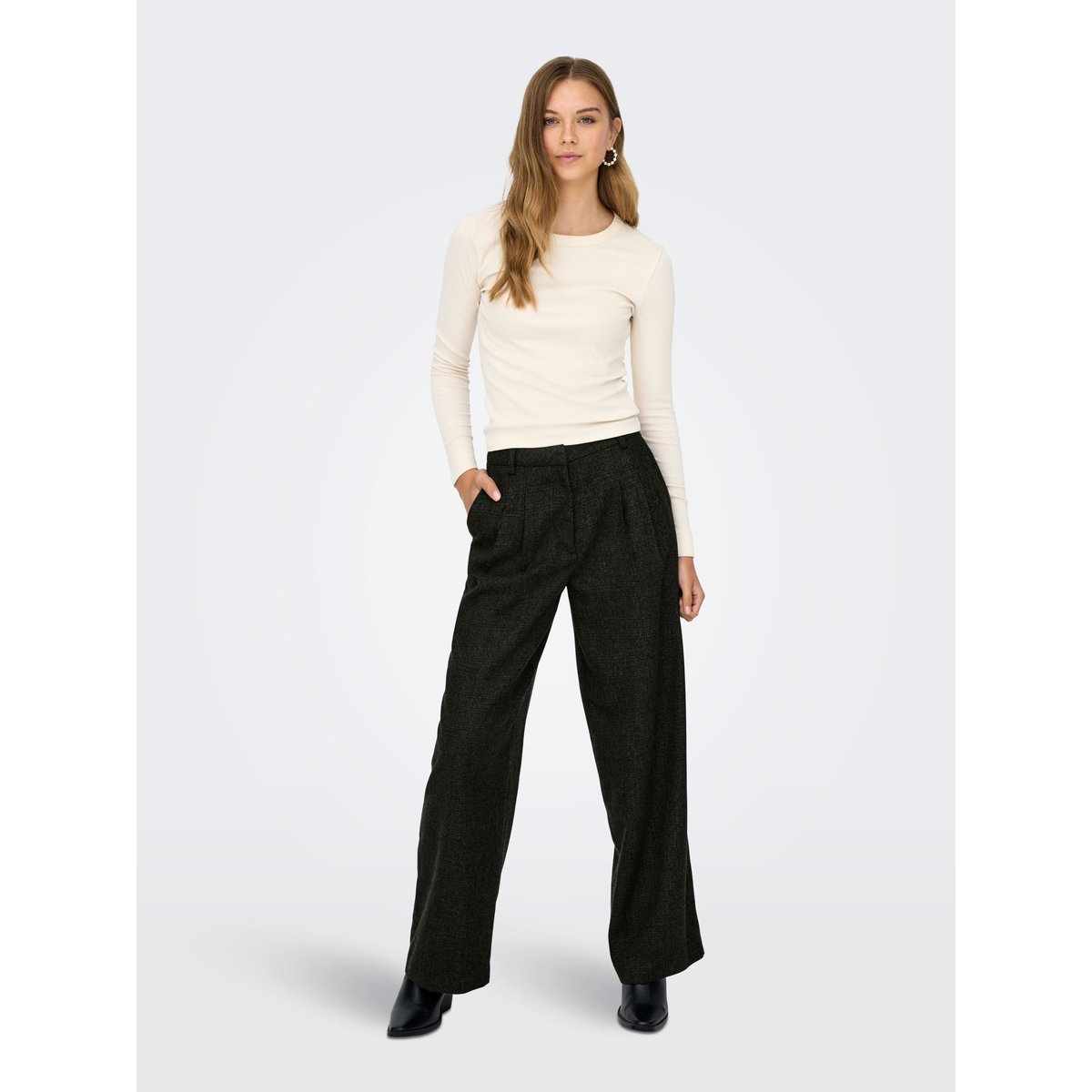 Pantalon À Jambe Large noire - black, JDY