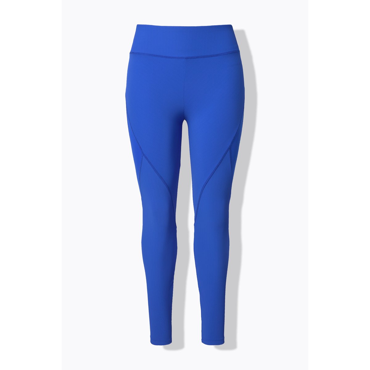 Legging technique en jersey côtelé recyclé bleu roi, ULLA POPKEN