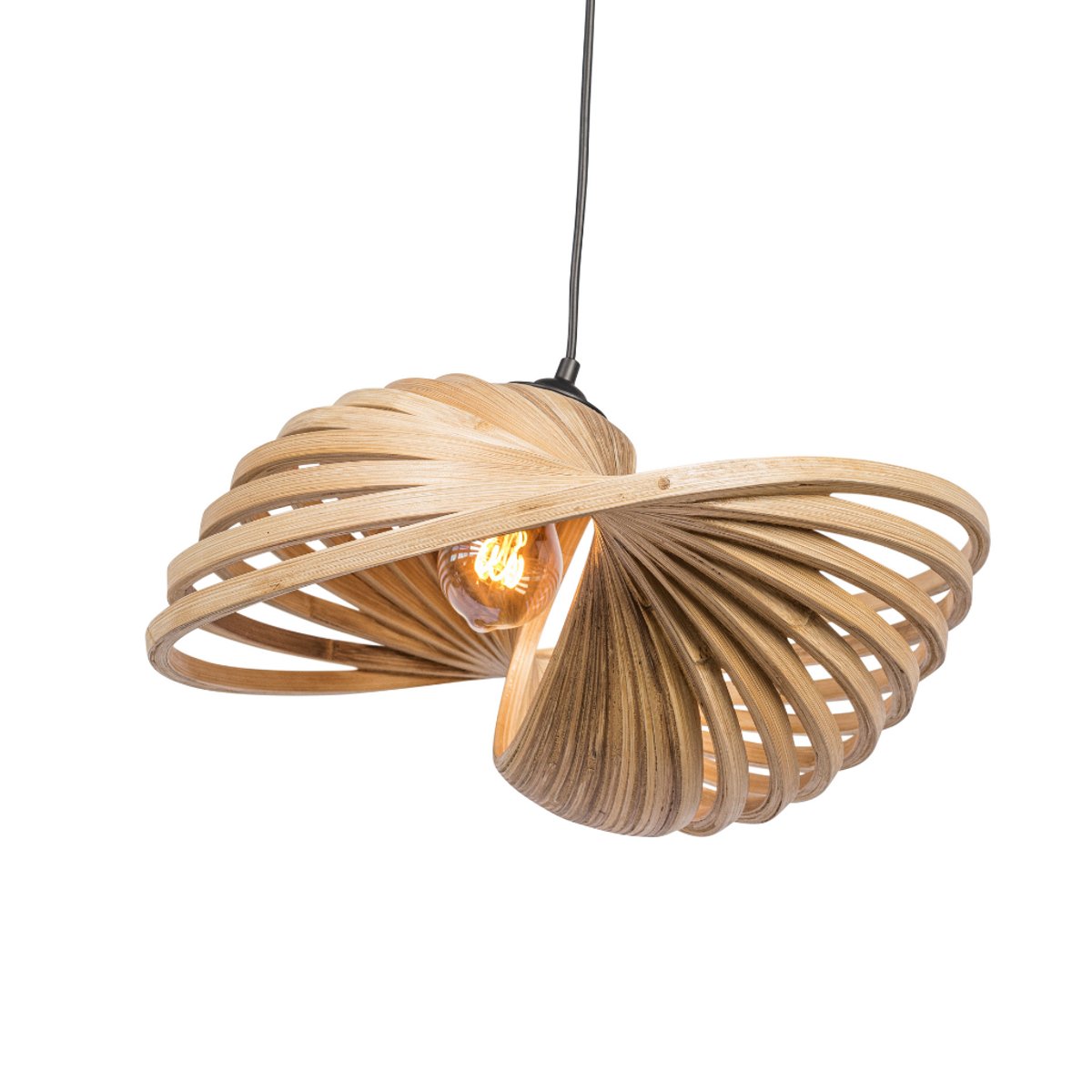 Suspension en bambou TODD naturel, HYDILE