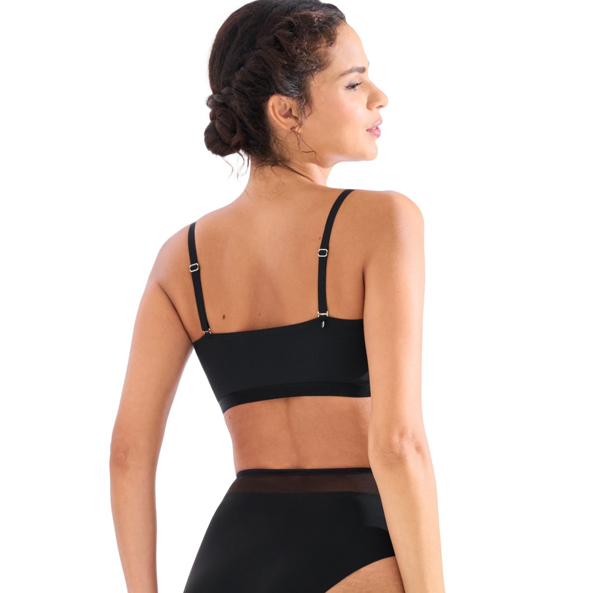 Soutien-gorge bralette sans armatures PARIS noir, LISCA