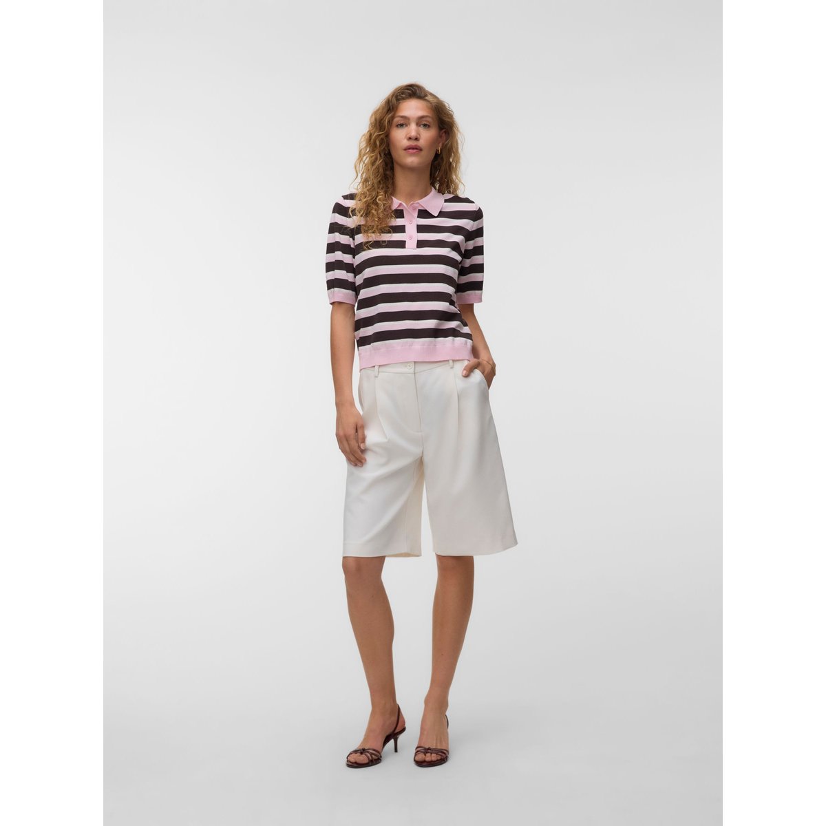 Pull En Maille parfait pink, VERO MODA