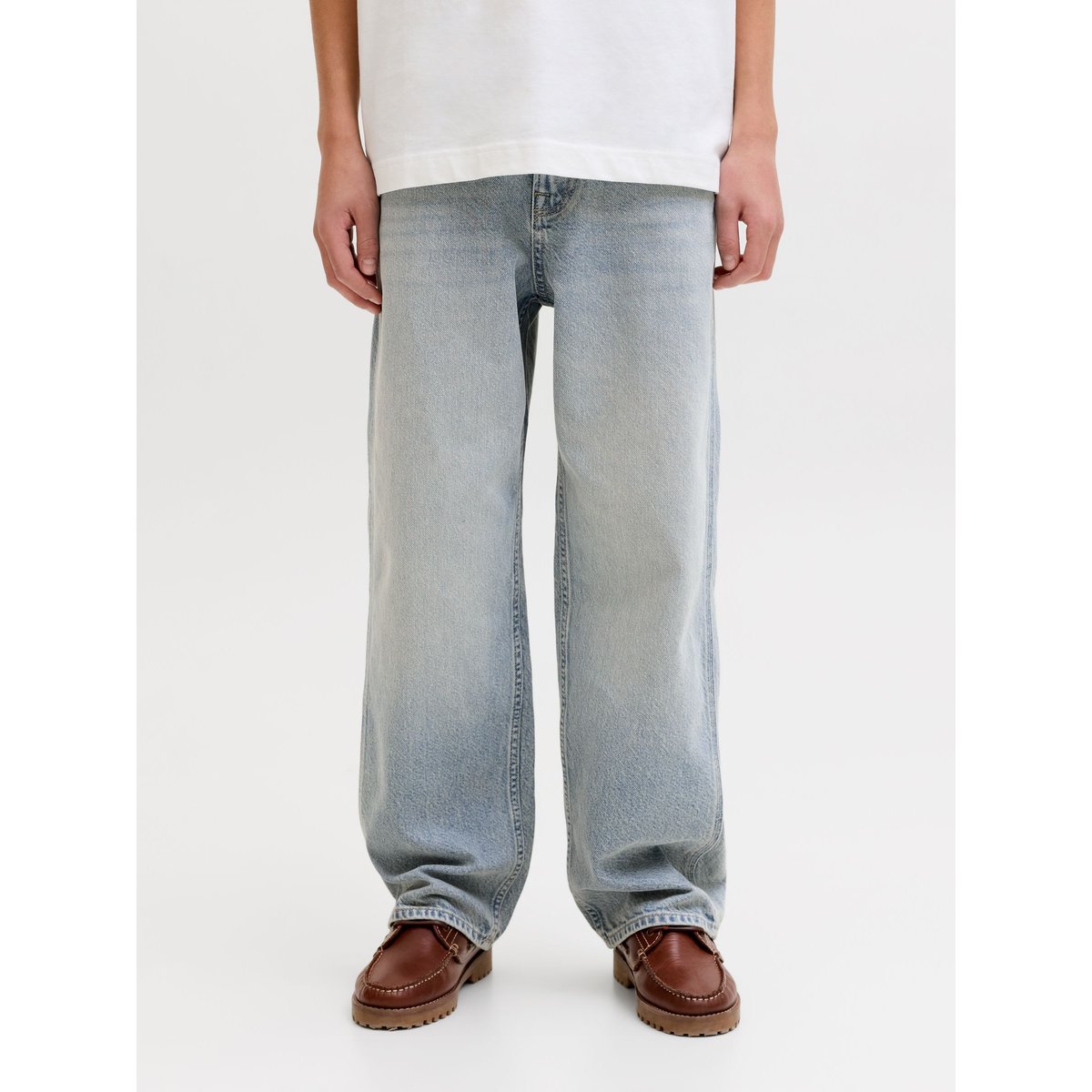 Jean Baggy Fit blue denim, JACK & JONES JUNIOR