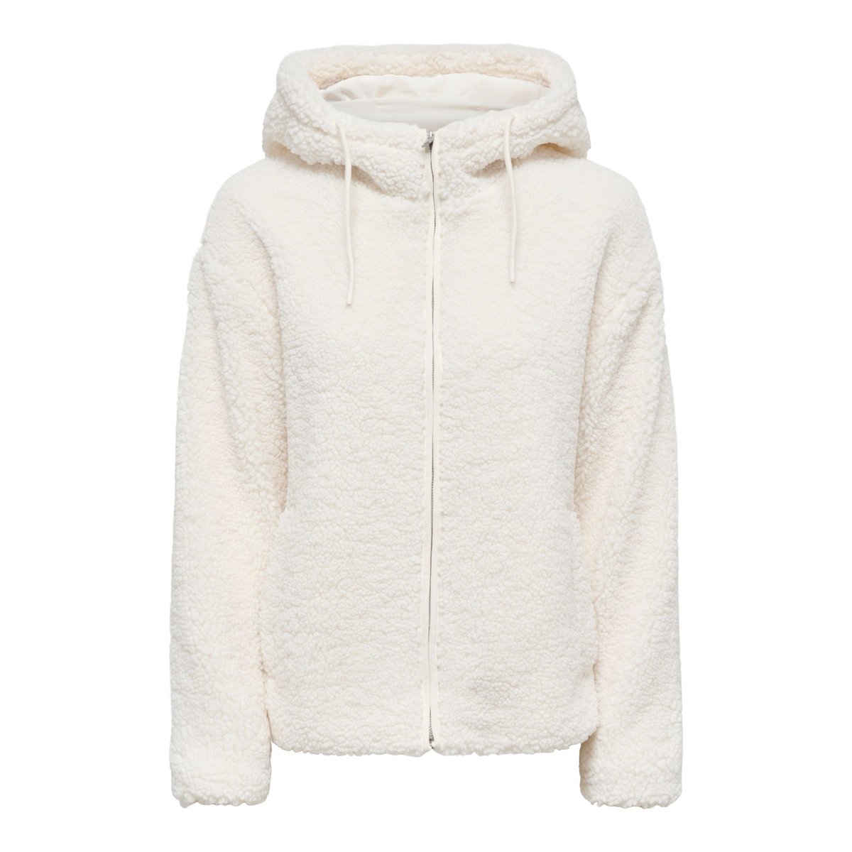 Manteau En Peluche cloud dancer, ONLY