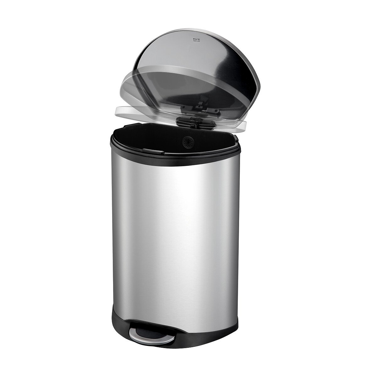 Balde de Pedal Shell 50L, EKO inox mate, EKO