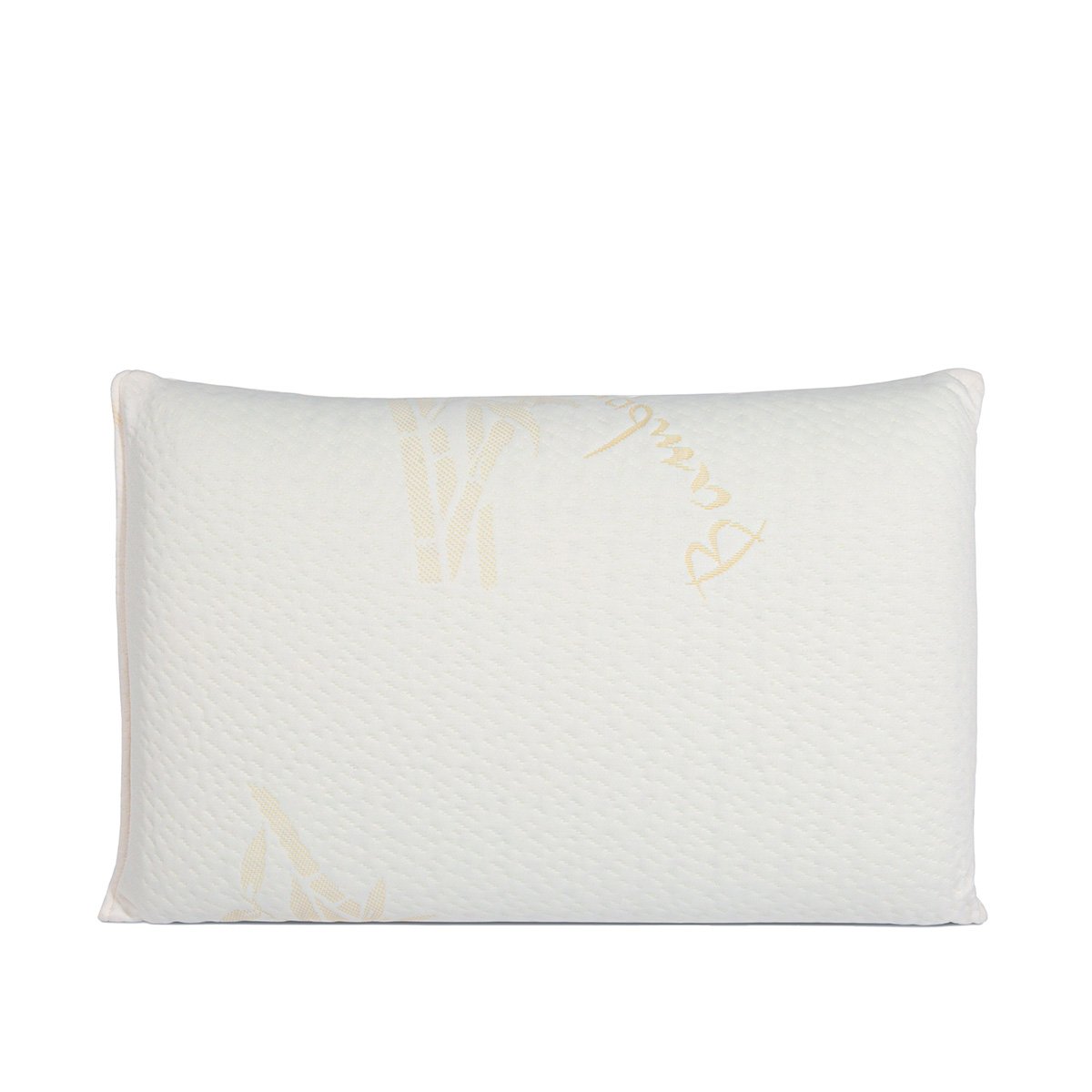 Oreiller Mémoire de forme Moelleux BAMBOO blanc, BELLECOUR