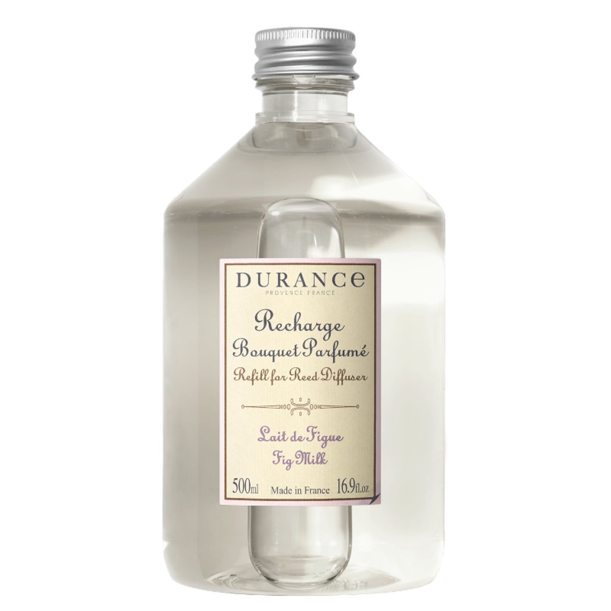 Recharge grand format diffuseur LAIT DE FIGUE couleur unique, DURANCE