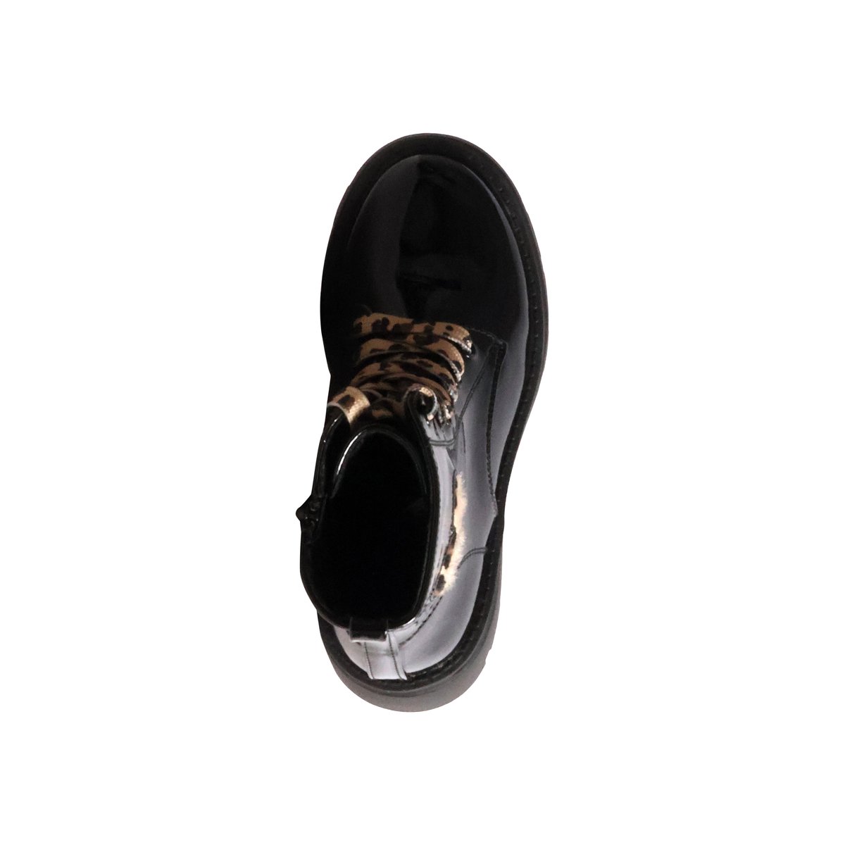 Bottines à Zip Doremi noir vernis, ENZA NUCCI