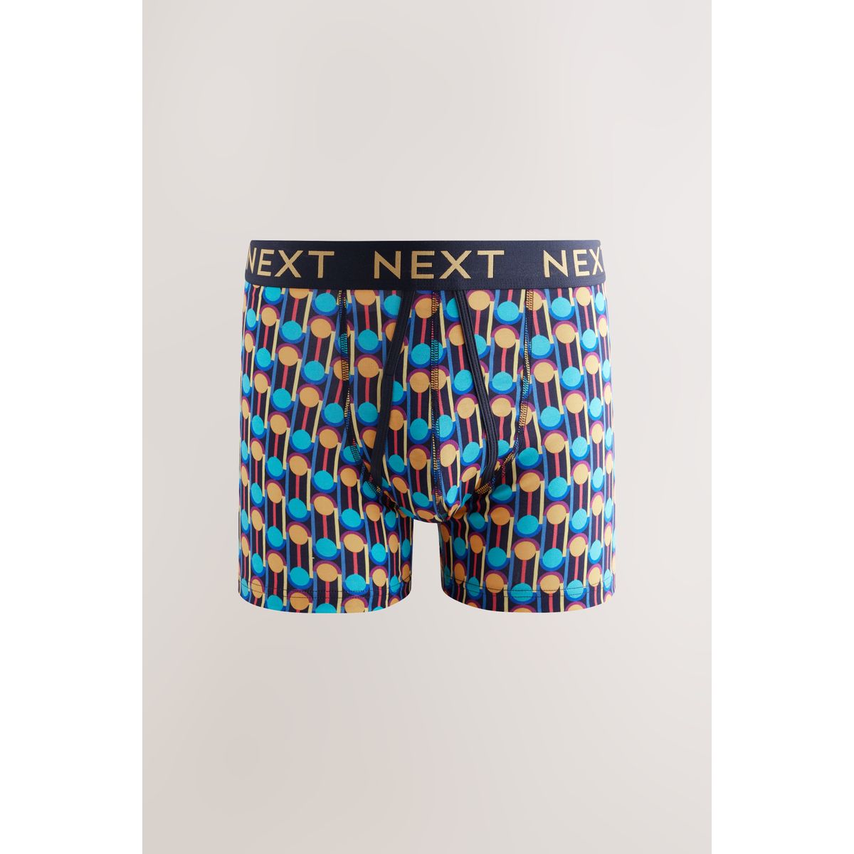 Boxers avec ouverture sur le devant rayures pop de couleur bleu marine, NEXT