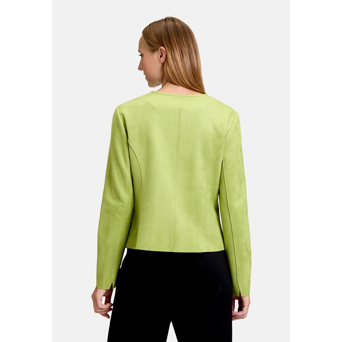 Veste blazer à fermeture zippée fresh moss, BETTY BARCLAY
