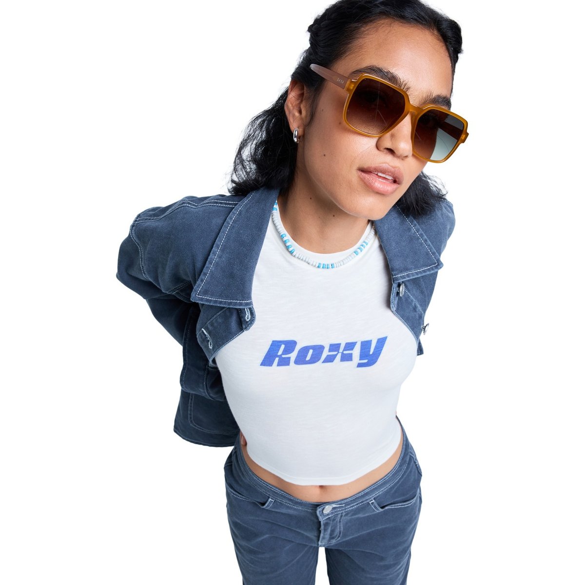Baby tee en coton BABY. blanc whisper white, ROXY