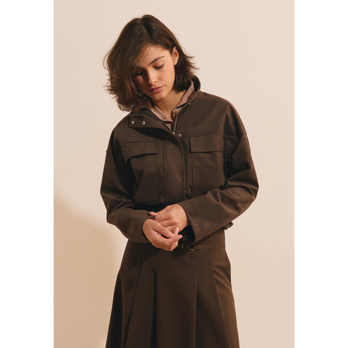 ETAM VESTE VICTOR - VESTE chocolat, ETAM