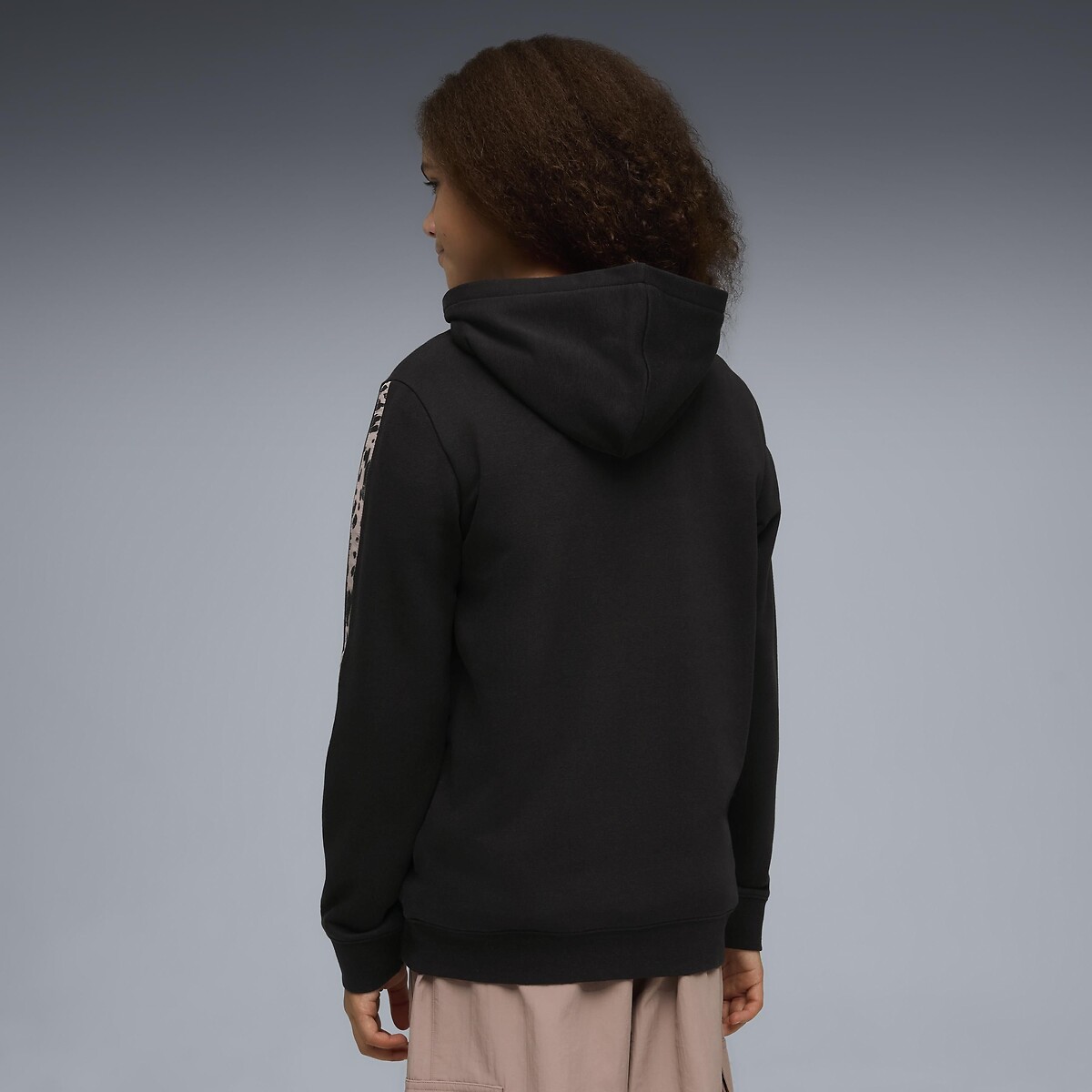 Sweat à capuche en molleton noir, PUMA