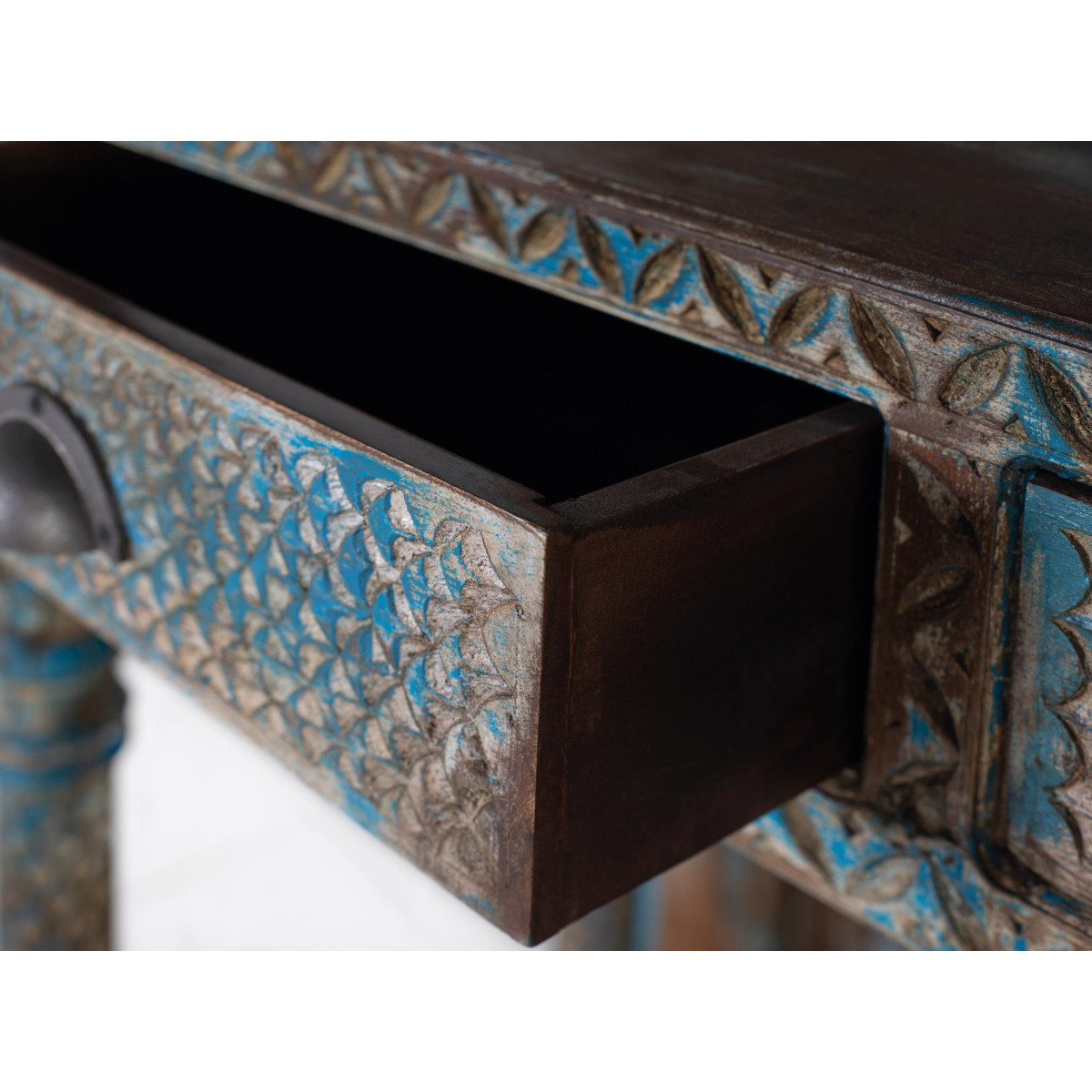 Etagère bleu, DECORATION D’AUTREFOIS