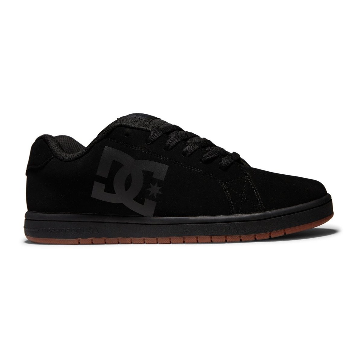 Chaussures en cuir GAVELER. noir black/gum, DC SHOES